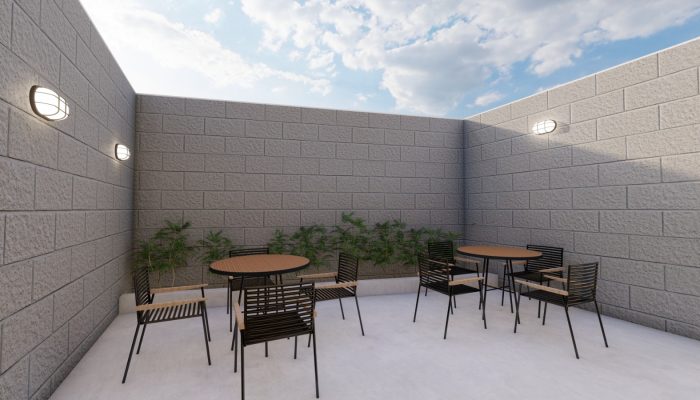 Salao de festas externo